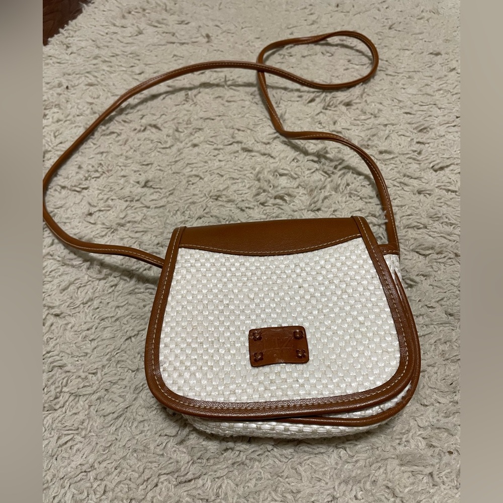Liz Claiborne Mini Wicker Crossbody
